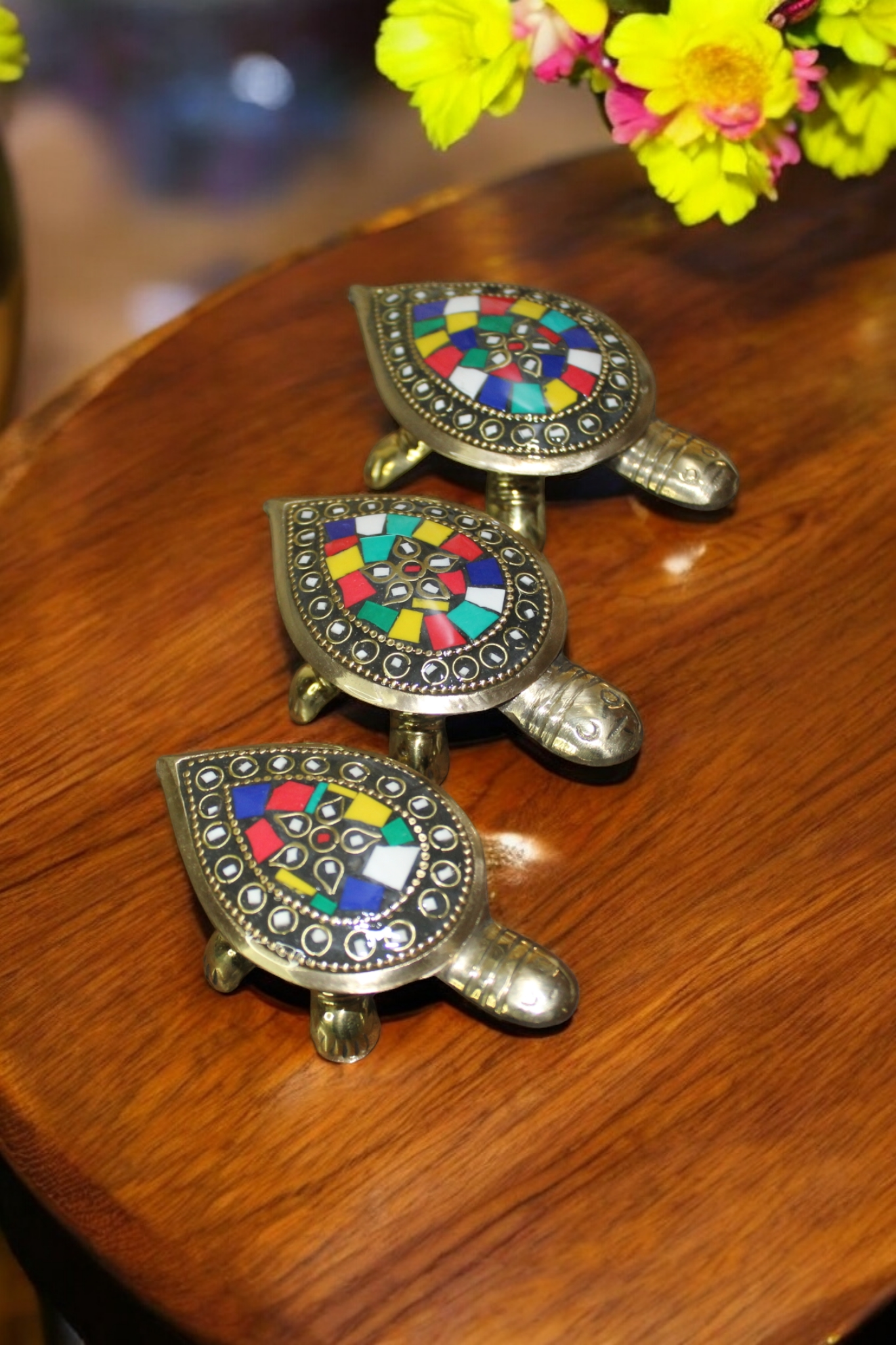 Brass Feng Shui Turtle (Wish Fulfilling)