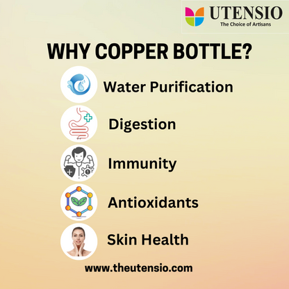Utensio Copper Antiquet Pot size - UTENSIO-THE CHOICE OF ARTISANS