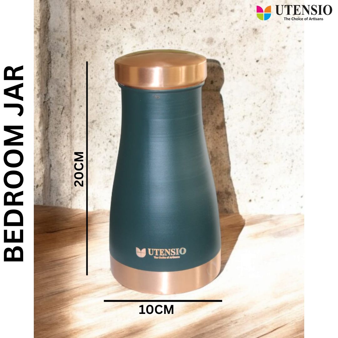 Utensio Bedroom Copper Jar - UTENSIO-THE CHOICE OF ARTISANS