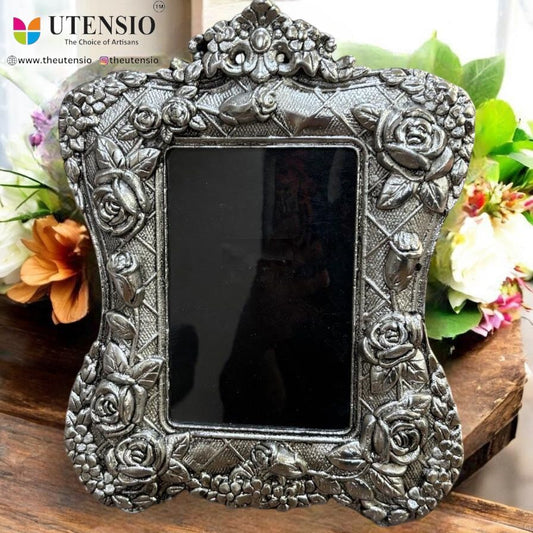 German Silver Photo Frame