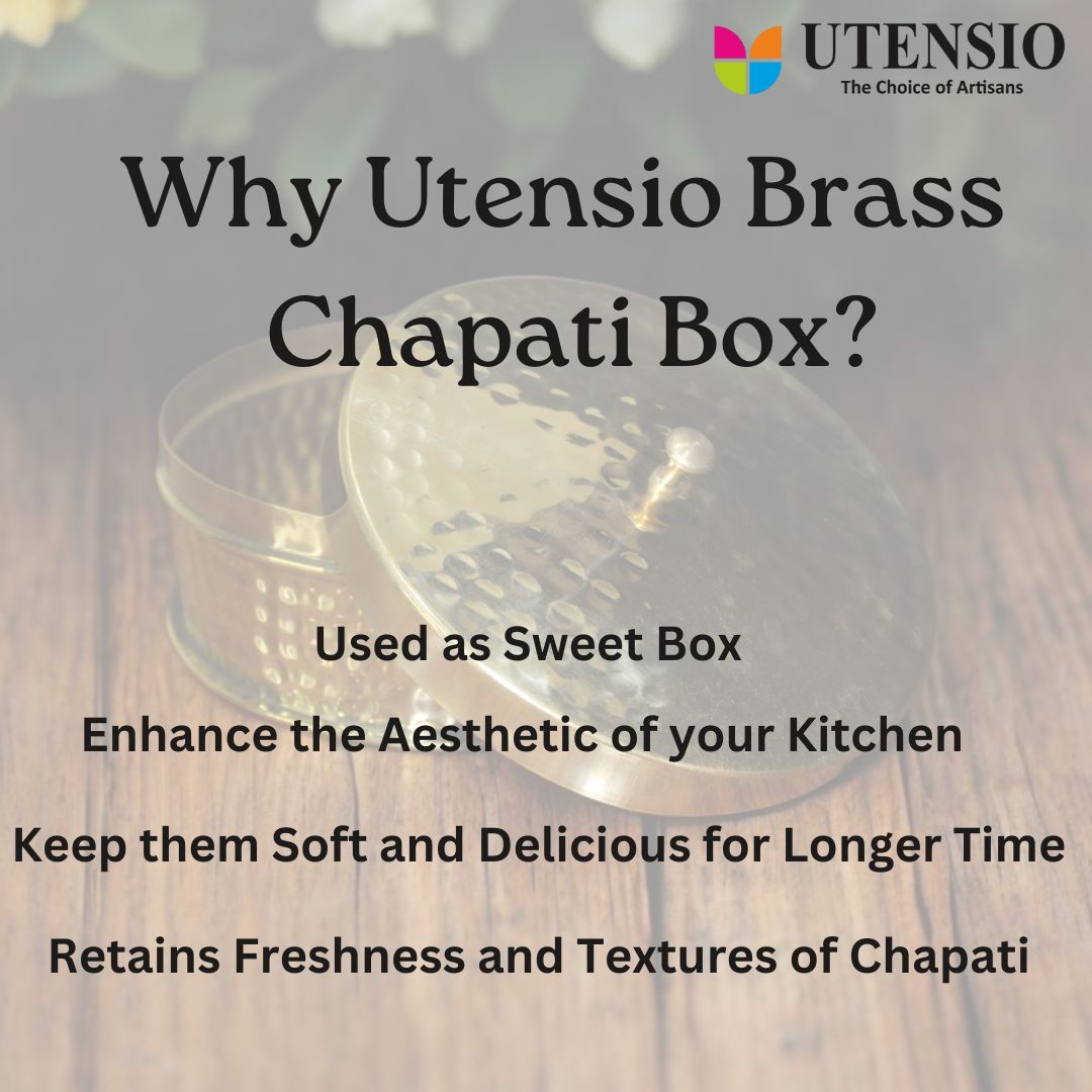 Brass Chapati box
