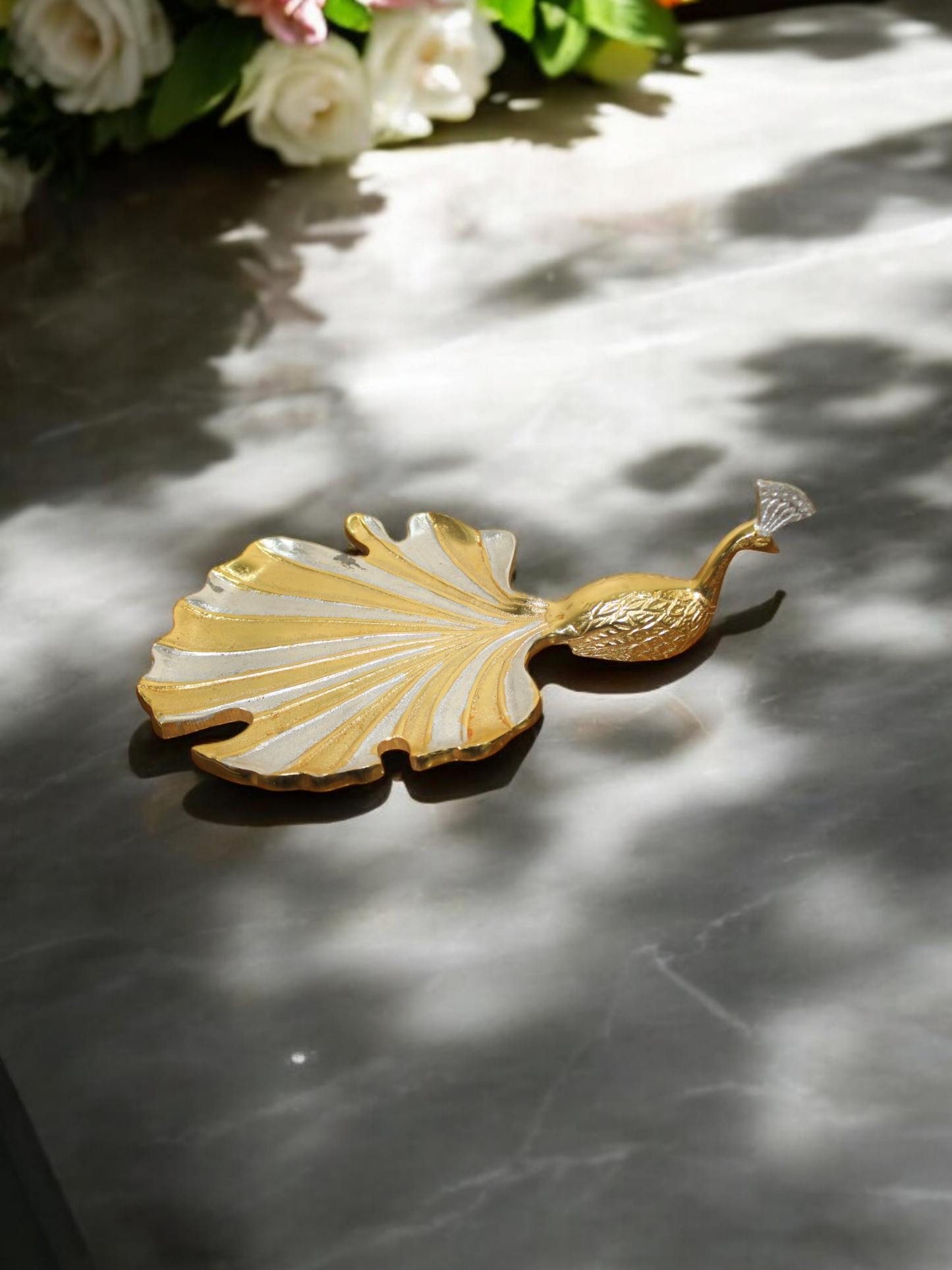 Utensio Peacock Serving Tray - UTENSIO-THE CHOICE OF ARTISANS