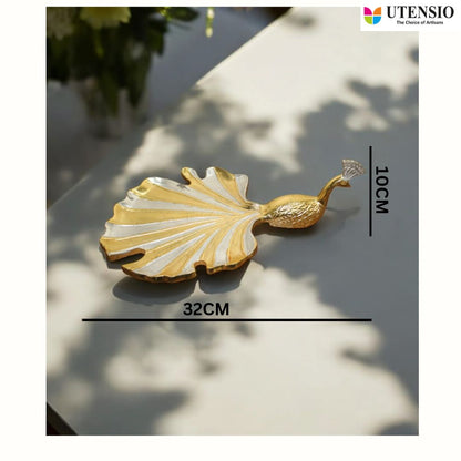 Utensio Peacock Serving Tray - UTENSIO-THE CHOICE OF ARTISANS
